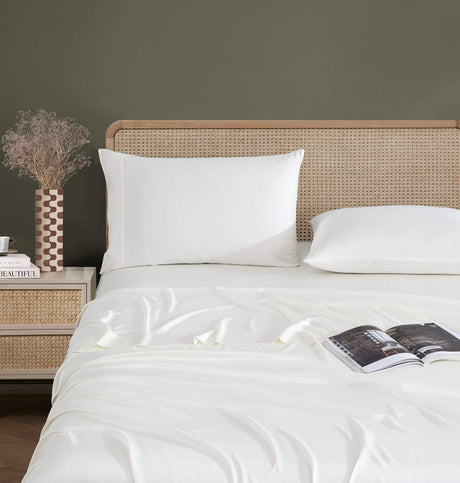 Premium Bamboo Viscose Pillowcase Set