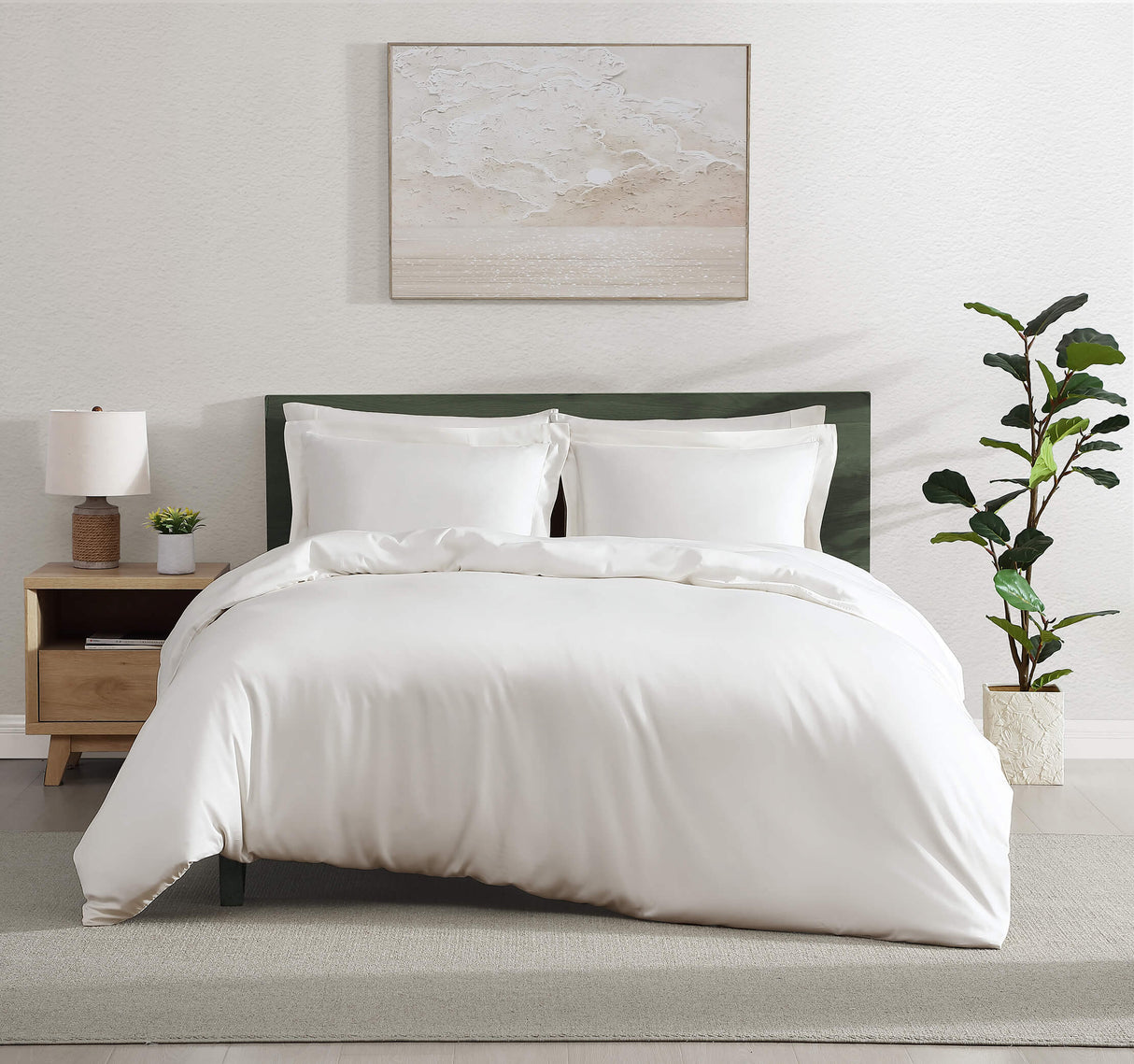 Premium Bamboo Viscose Sham Set