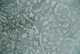Premium look Floral Ivory and Green 5.6x8 Handloom Viscose Area Rug