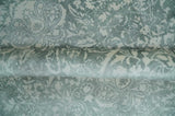 Premium look Floral Ivory and Green 5.6x8 Handloom Viscose Area Rug