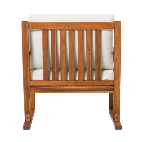 Prenton Modern Solid Wood Outdoor Club Chair-Outdoor-Parc Decor