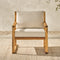 Prenton Modern Solid Wood Outdoor Club Chair-Outdoor-Parc Decor
