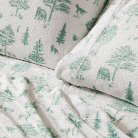 Printed Plush Sheet - Velvet Luxe Collection