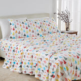 Printed Plush Sheet - Velvet Luxe Collection