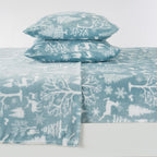 Printed Plush Sheet - Velvet Luxe Collection