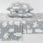 Printed Plush Sheet - Velvet Luxe Collection