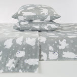 Printed Plush Sheet - Velvet Luxe Collection