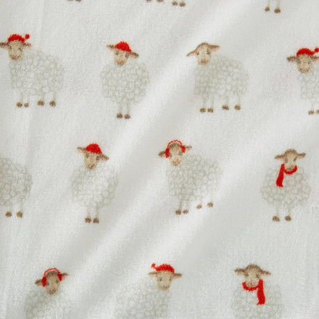 Printed Plush Sheet - Velvet Luxe Collection