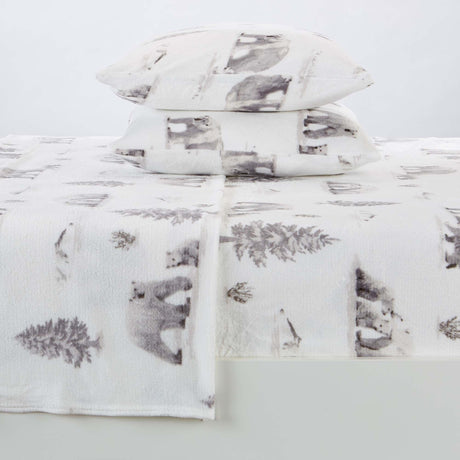 Printed Plush Sheet - Velvet Luxe Collection