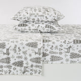 Printed Plush Sheet - Velvet Luxe Collection