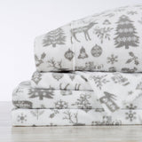 Printed Plush Sheet - Velvet Luxe Collection