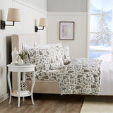 Printed Plush Sheet - Velvet Luxe Collection
