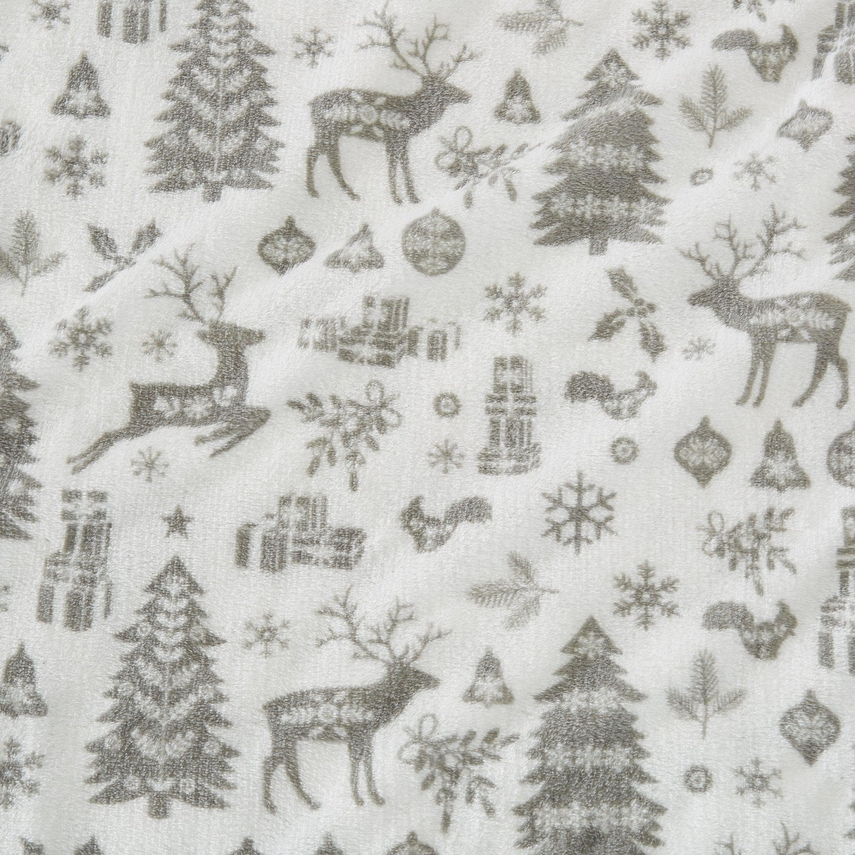 Printed Plush Sheet - Velvet Luxe Collection