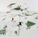 Printed Plush Sheet - Velvet Luxe Collection