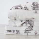 Printed Plush Sheet - Velvet Luxe Collection