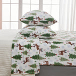 Printed Plush Sheet - Velvet Luxe Collection