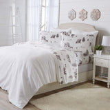 Printed Plush Sheet - Velvet Luxe Collection