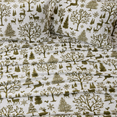Printed Plush Sheet - Velvet Luxe Collection