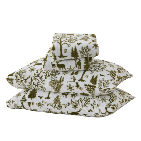 Printed Plush Sheet - Velvet Luxe Collection