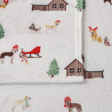 Printed Plush Sheet - Velvet Luxe Collection