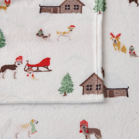 Printed Plush Sheet - Velvet Luxe Collection