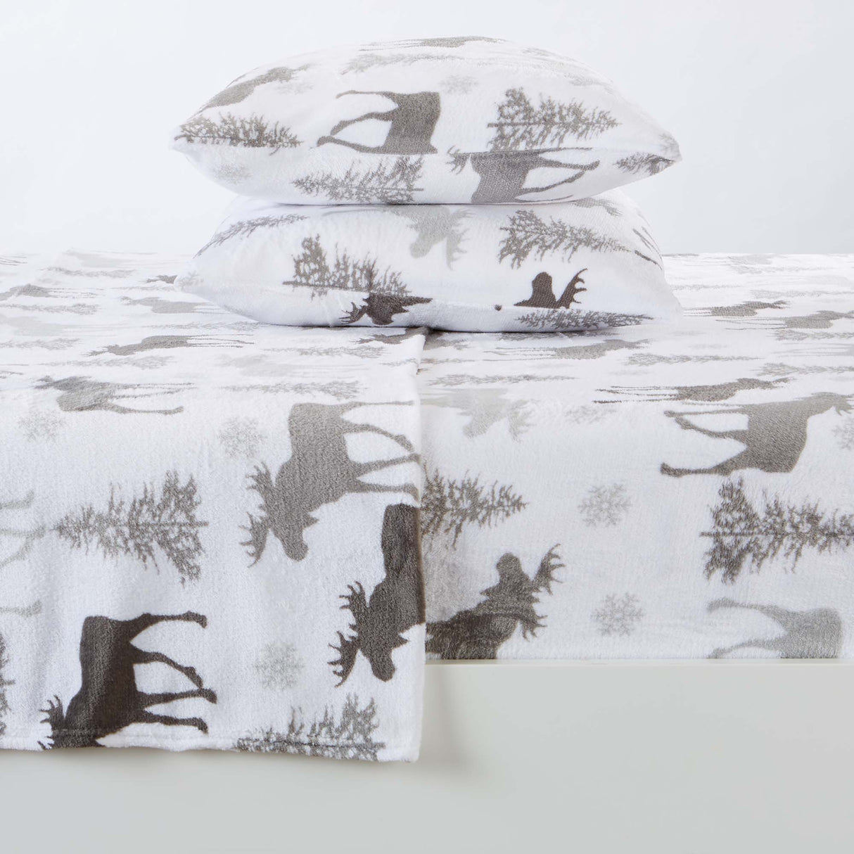 Printed Plush Sheet - Velvet Luxe Collection