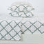 Printed Plush Sheet - Velvet Luxe Lattice Collection