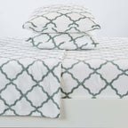 Printed Plush Sheet - Velvet Luxe Lattice Collection