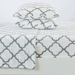 Printed Plush Sheet - Velvet Luxe Lattice Collection