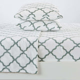 Printed Plush Sheet - Velvet Luxe Lattice Collection