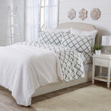 Printed Plush Sheet - Velvet Luxe Lattice Collection