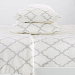 Printed Plush Sheet - Velvet Luxe Lattice Collection