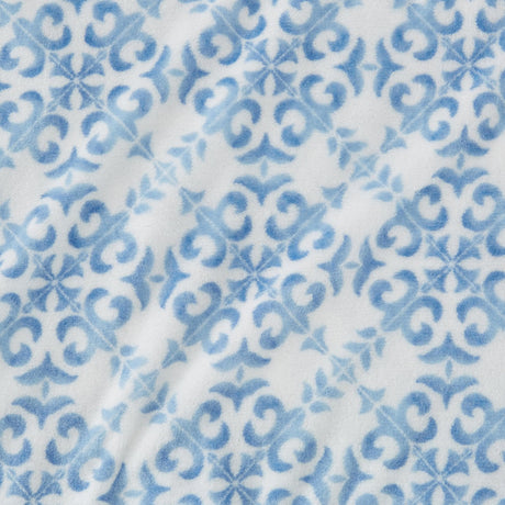 Printed Plush Sheet - Velvet Luxe Lattice Collection