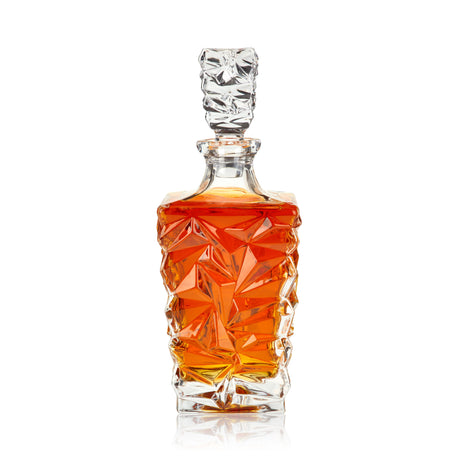 Prism Crystal Whiskey Decanter-product_type::liquor_decanters-Parc Decor