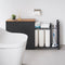 Pull-Out Bathroom Storage Cabinet - Steel + Wood-Toilet Paper Stocker-Parc Decor