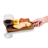 Puzzle Shaped Charcuterie / Wine Glass Holder Interlocking Board-Tabletop-Parc Decor