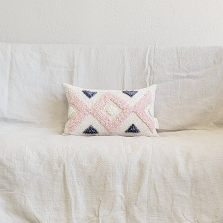 Quartz Cross Throw Pillow-Pillows-Parc Decor
