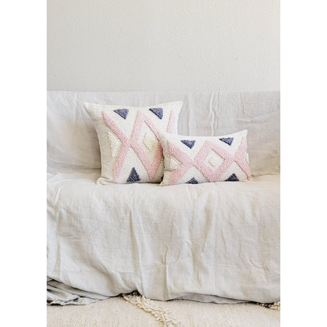 Quartz Cross Throw Pillow