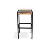 Quebec Reclaimed wood Stool