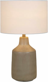 Quezon Beige Resin Table Lamp-Lighting-Parc Decor