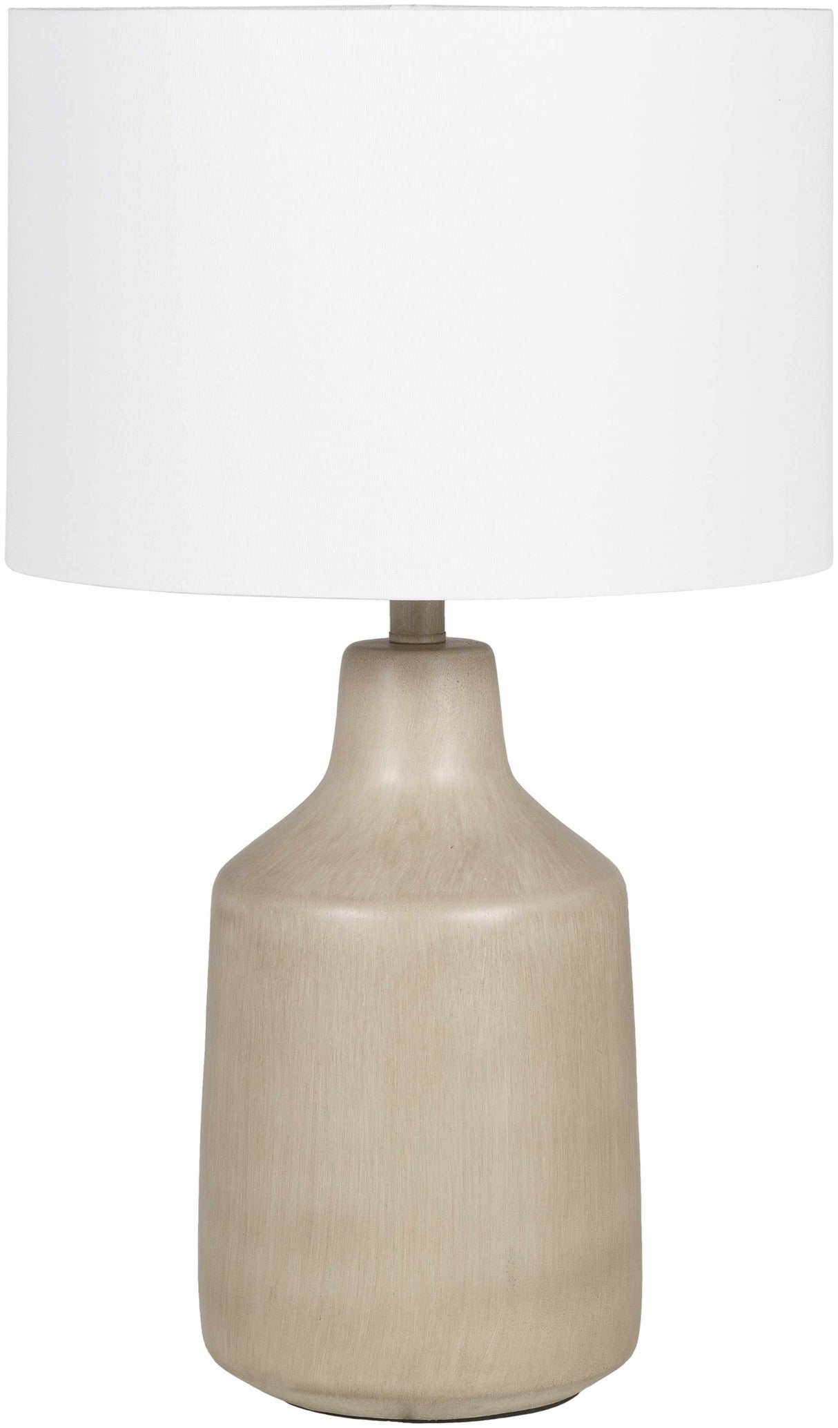 Quezon Beige Resin Table Lamp-Lighting-Parc Decor