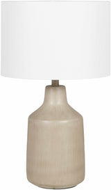 Quezon Beige Resin Table Lamp-Lighting-Parc Decor