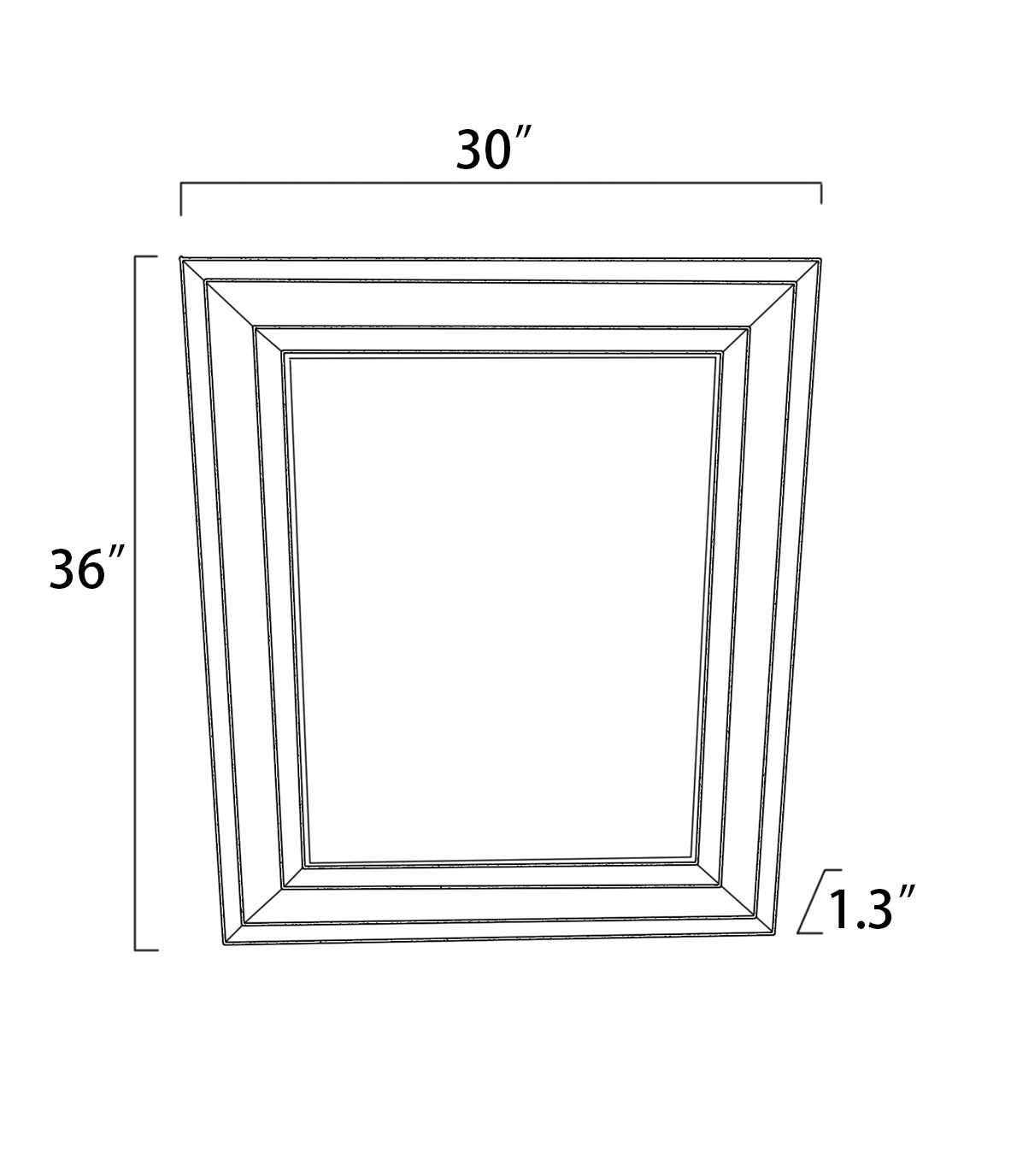 Quisao Mirror - Clearance-Mirrors-Parc Decor