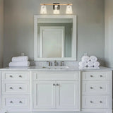 Radiance Modern 3-Light Dimmable Vanity Light