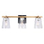 Radiance Modern 3-Light Dimmable Vanity Light