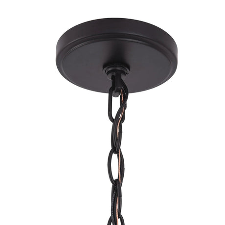 Radiant 6-Light Industrial Traditional Dimmable Chandelier