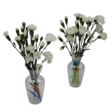 Rainbow Prism Vase - Pair-Decorative vase-Parc Decor
