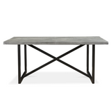 Raven Grey 5 Piece Dining Table Set-Dining Table-Parc Decor