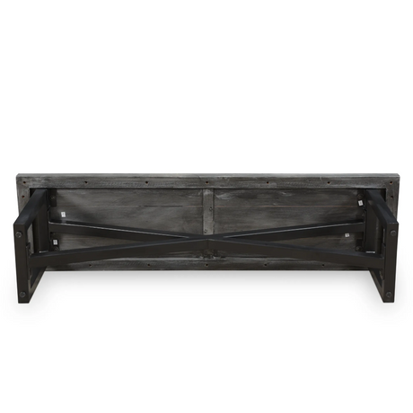 Raven Grey Dining bench