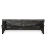 Raven Grey Dining bench-Bench-Parc Decor